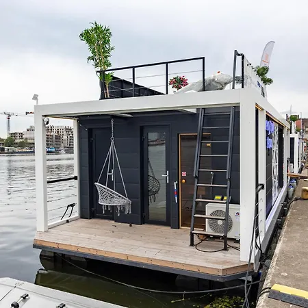 Energyapart Aqua Domki Na Wodzie Houseboat Szczecin Exterior photo