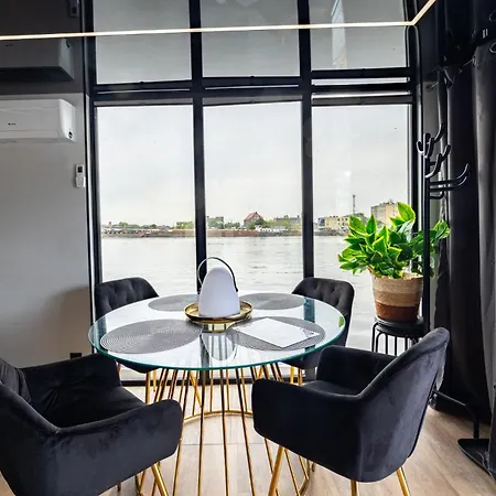 Energyapart Aqua Domki Na Wodzie Houseboat Szczecin Exterior photo
