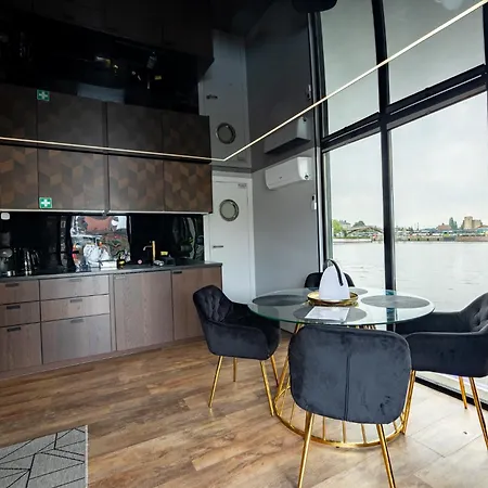 Energyapart Aqua Domki Na Wodzie Houseboat Szczecin Exterior photo